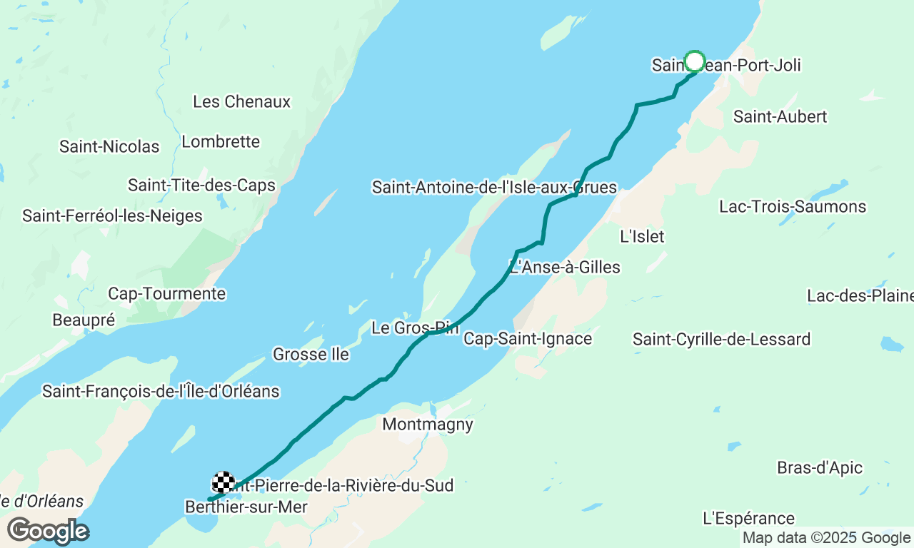 St-Jean-Port-Joli à Berthier et ça brasse 