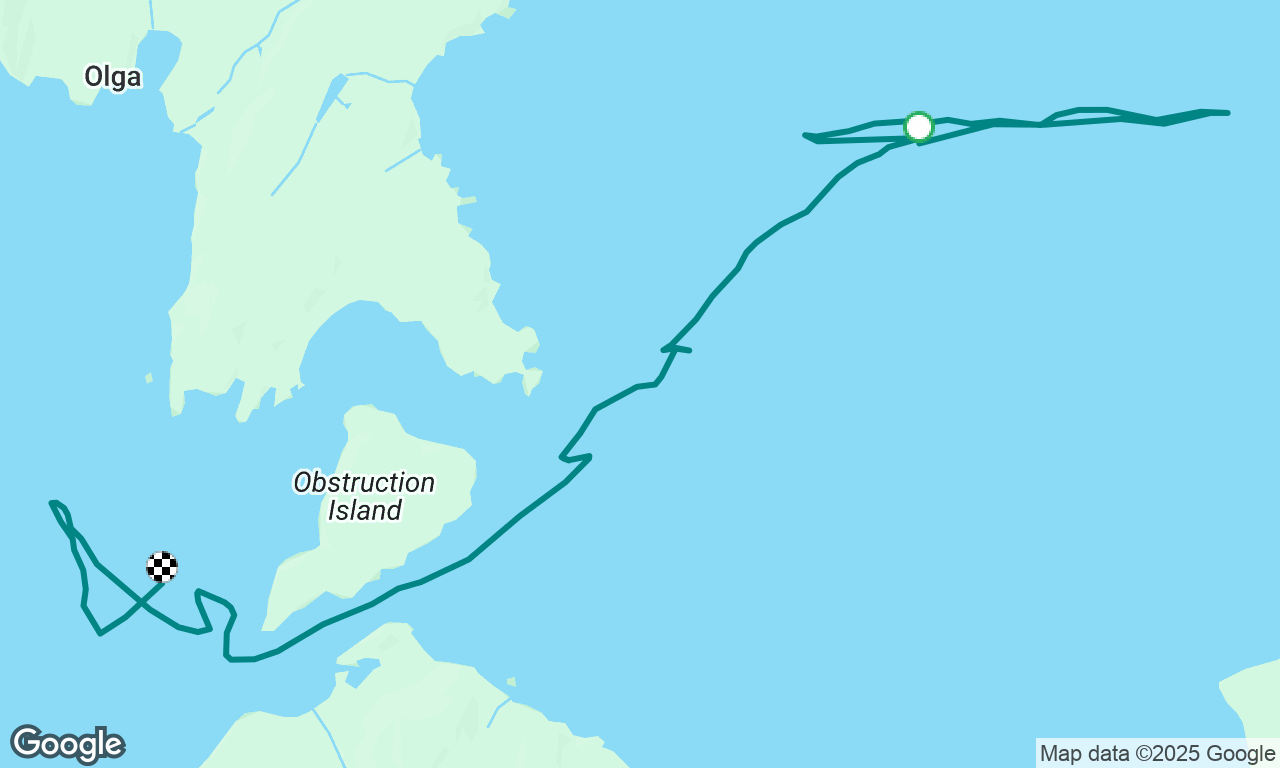 Around Obstruction Island 