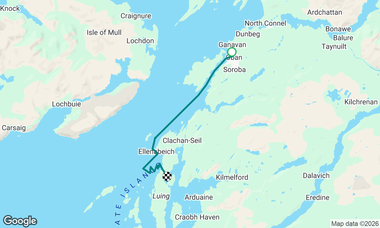 Oban to Torsa Beag