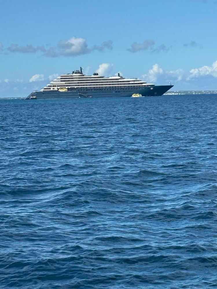 Voyage photo from First Overnight 
Passage
SXM-St John