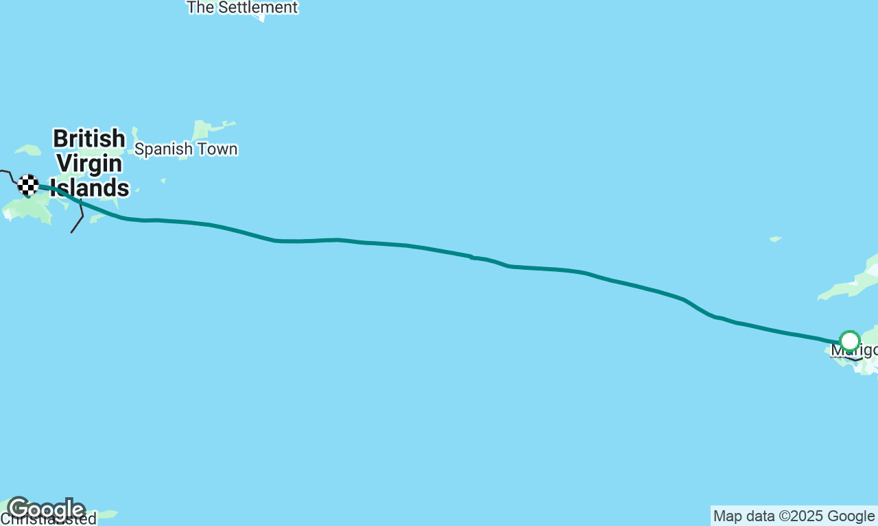 First Overnight 
Passage
SXM-St John