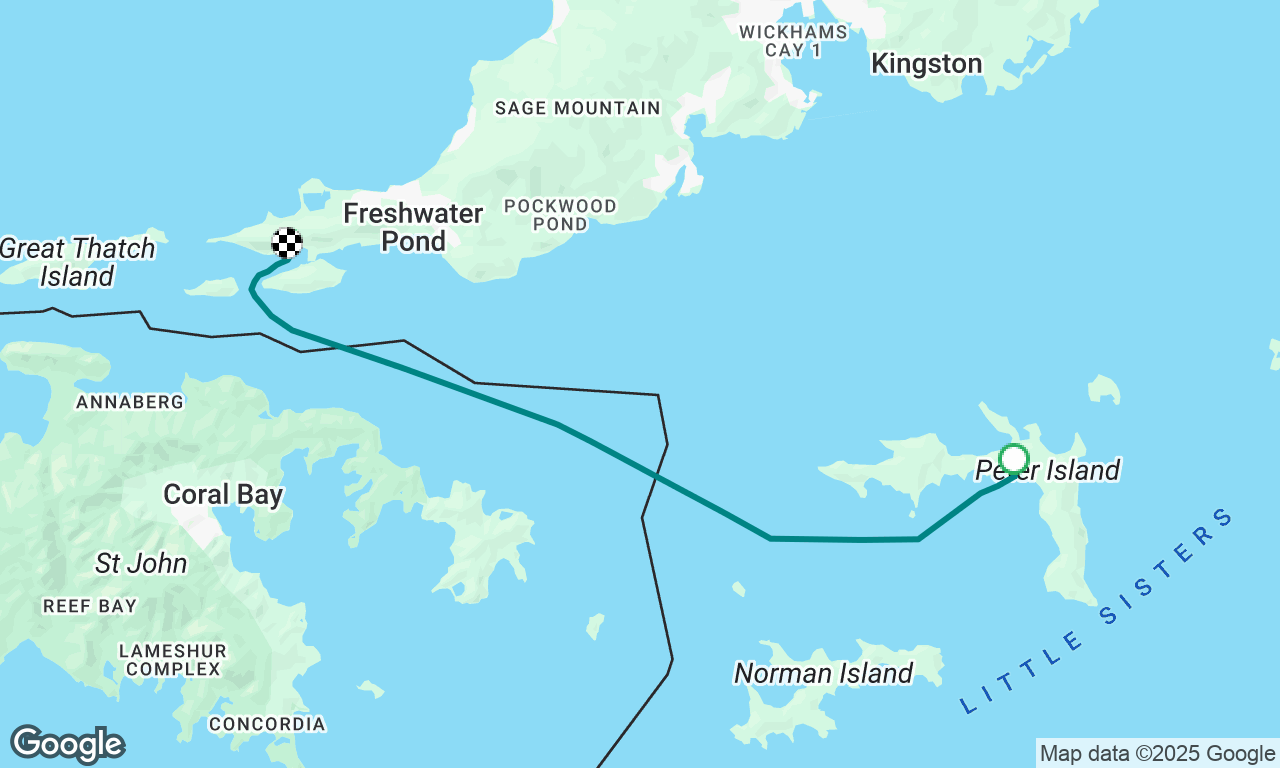 Peter Island to Sopers Hole