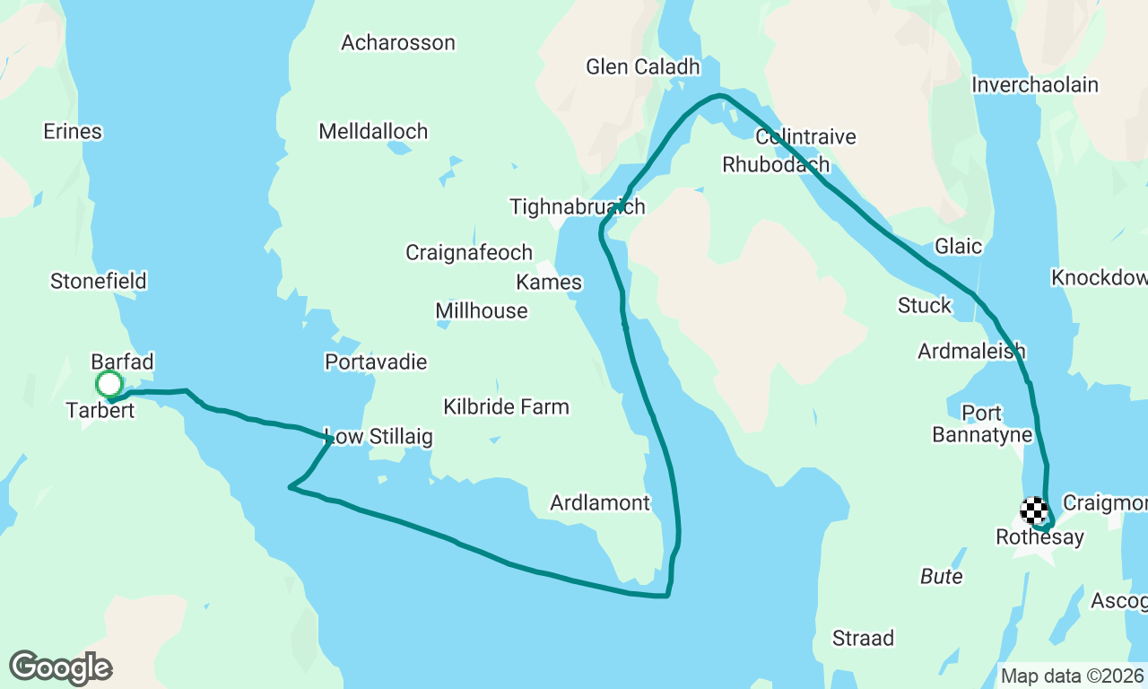 Voyage map