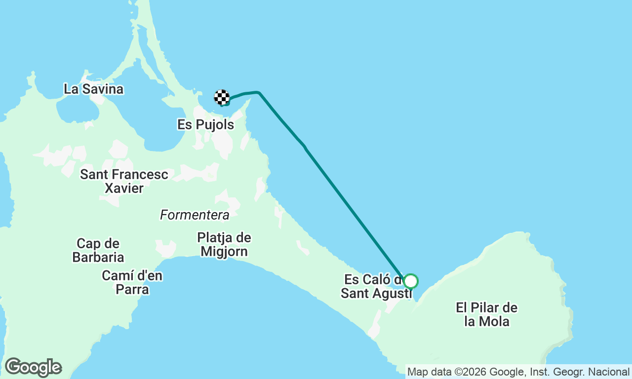 Voyage map