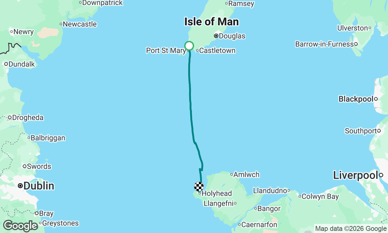 Port Saint Mary to Holyhead
