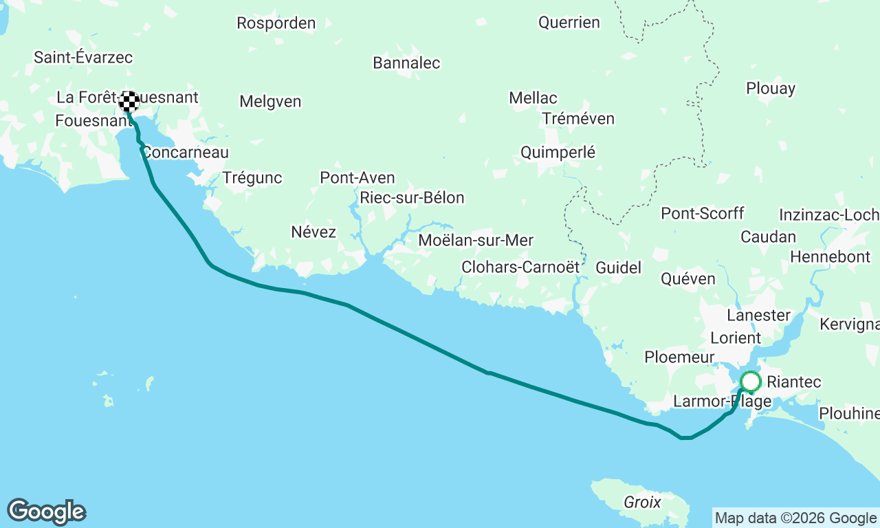 Port-Louis to Port-La-Foret