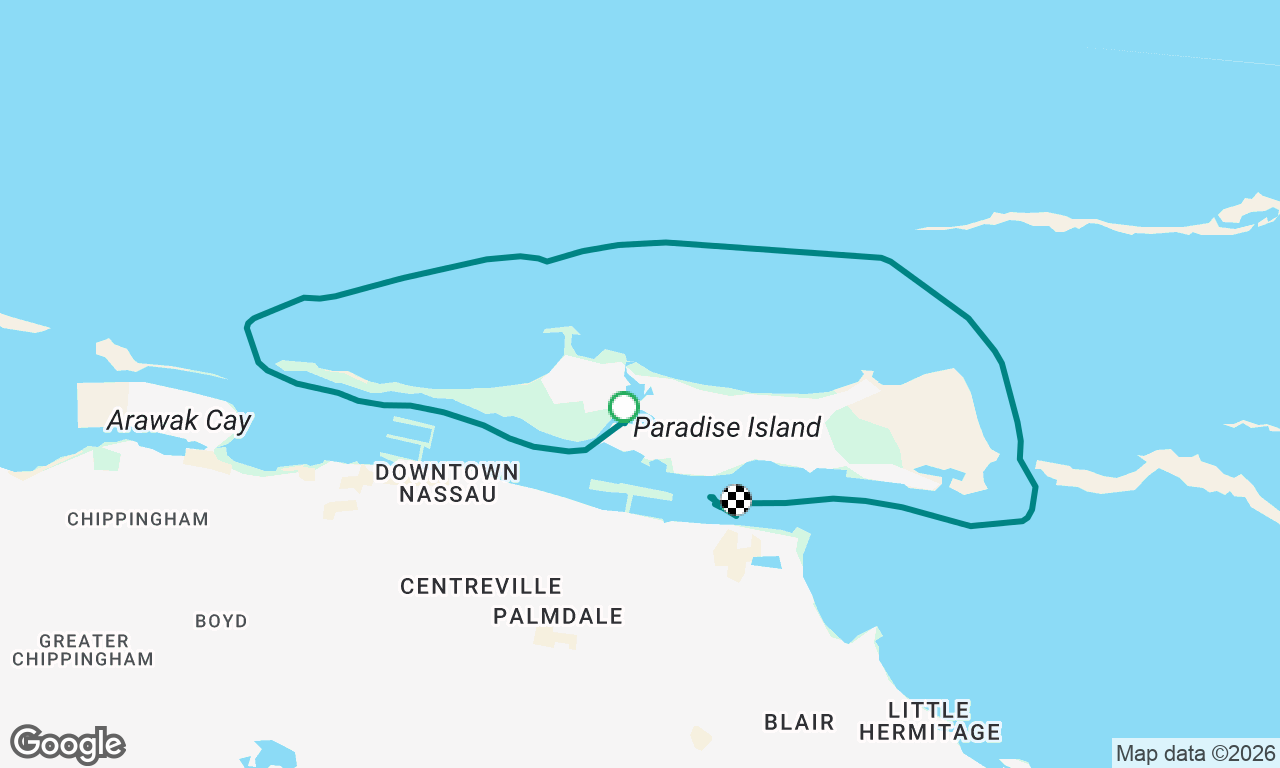 Voyage map