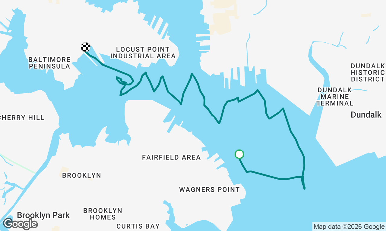 Voyage map