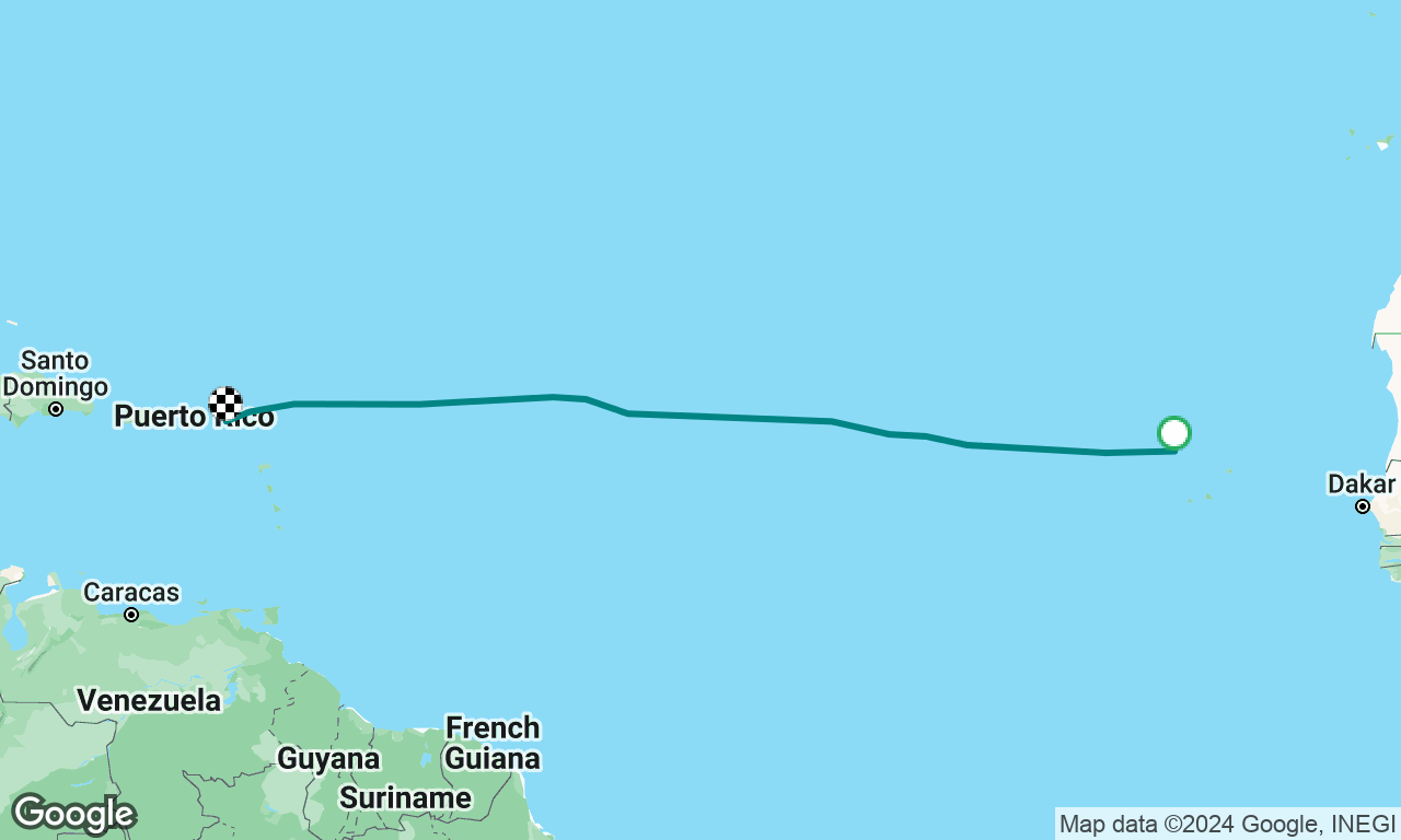 On Moon Shadow to Caribean Leg 8: Mindelo - Simpson Bay St Martin