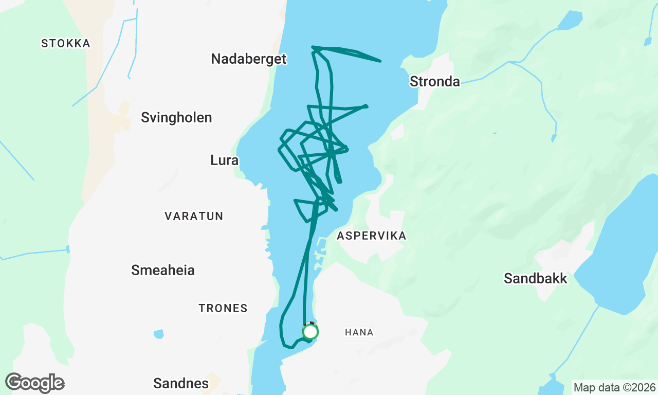 Voyage map