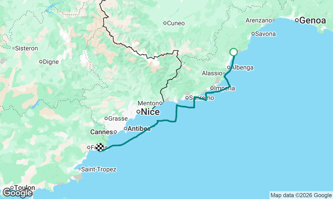 Voyage map