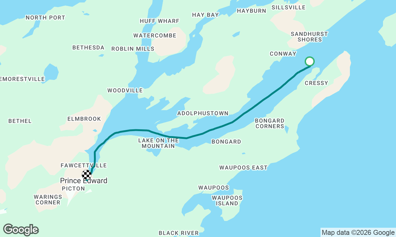 Voyage map