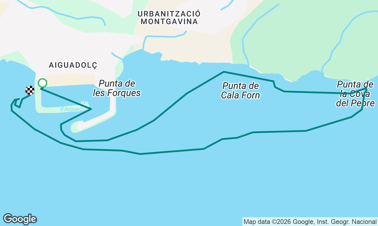 Voyage map