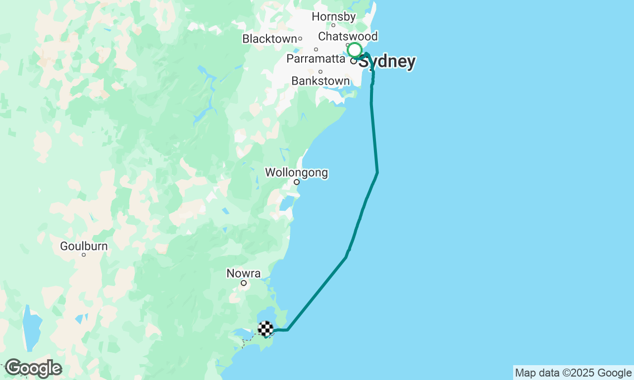 Soren Larsen Sydney to Jervis bay