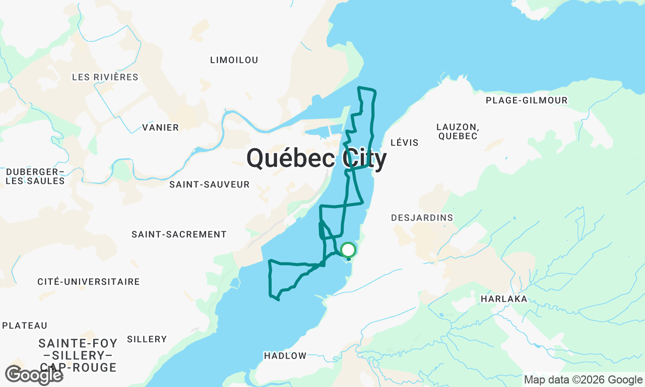 Voyage map