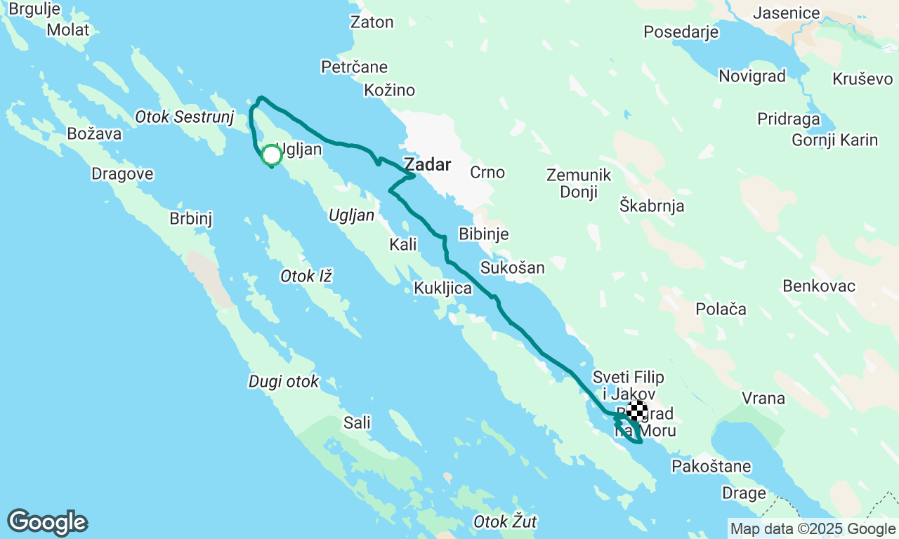 Voyage map