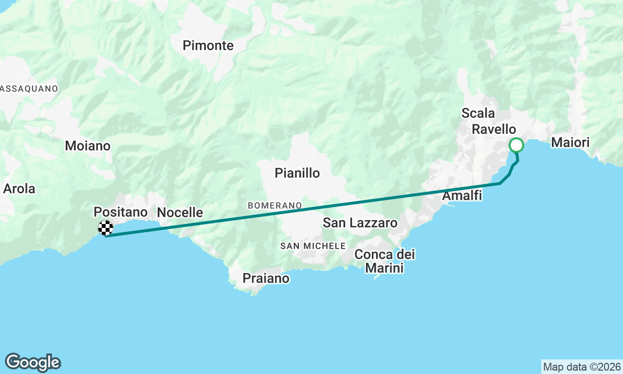 Voyage map