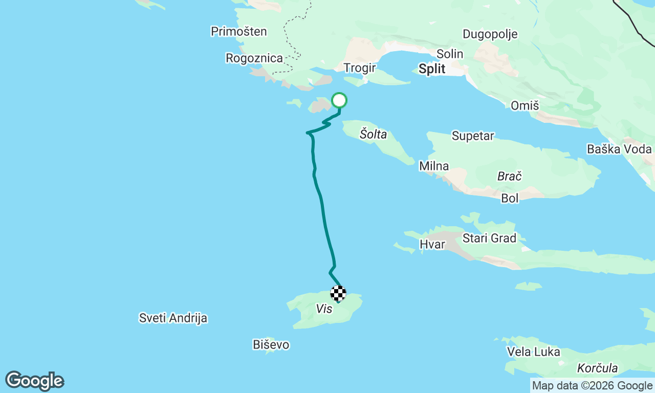 Day 3 Trogir - Vis