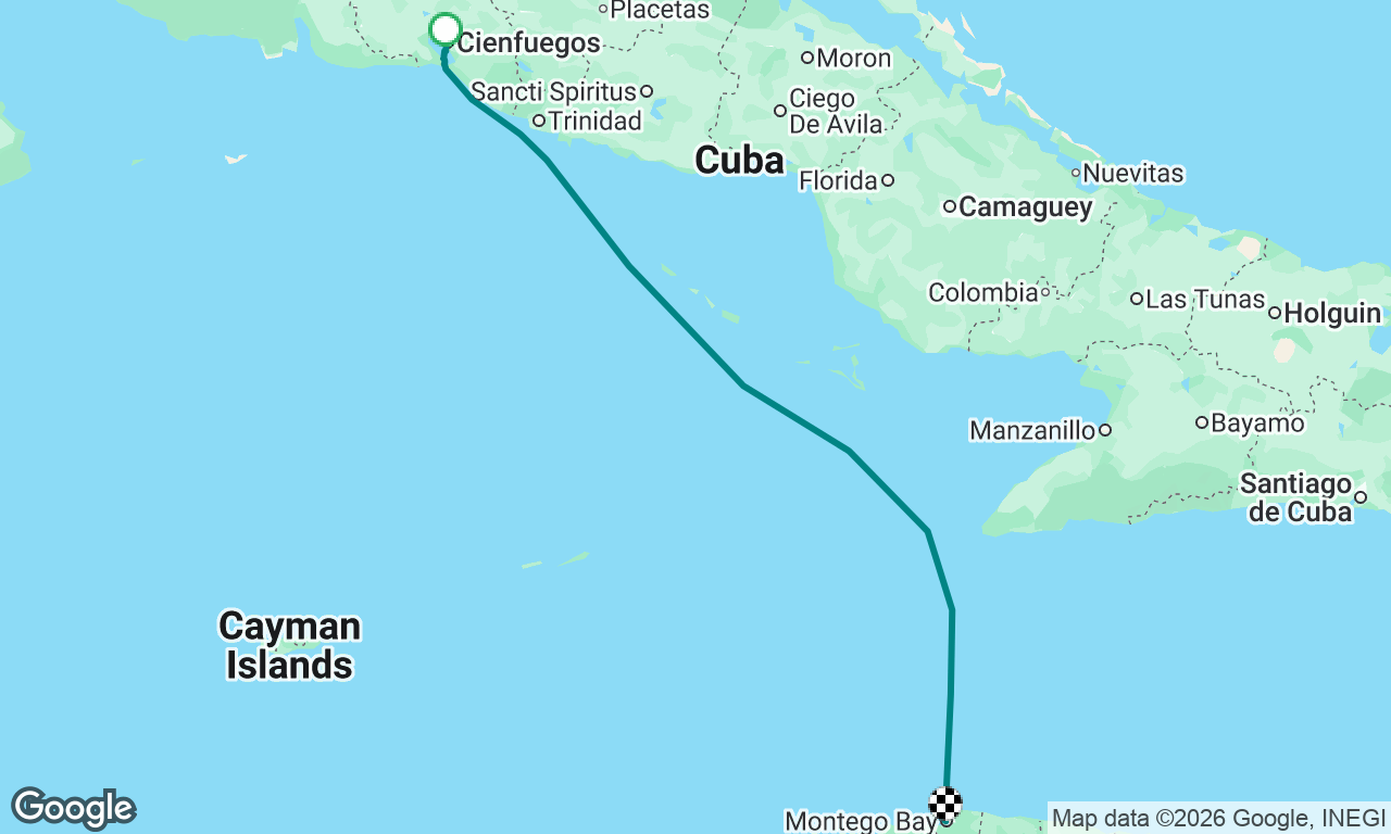 Cuba - Jamaica Passage