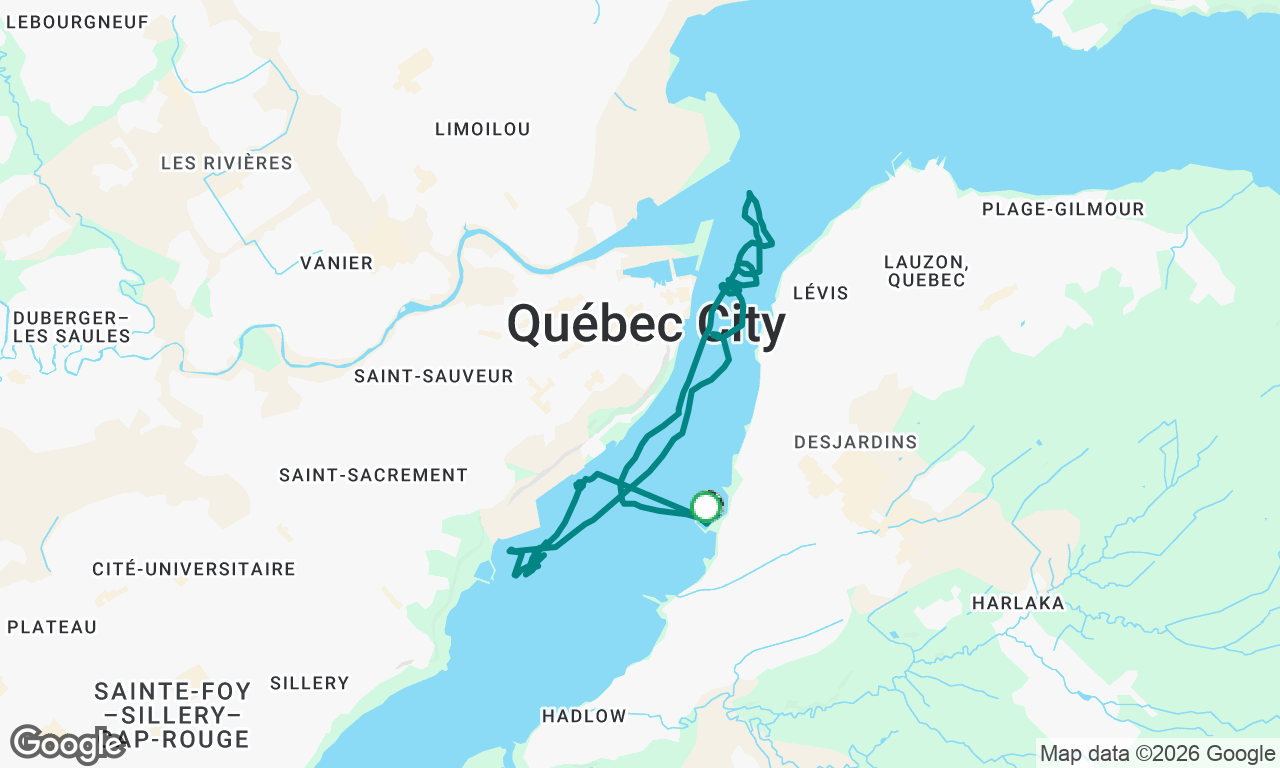 Voyage map