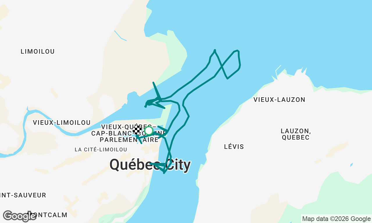 Voyage map