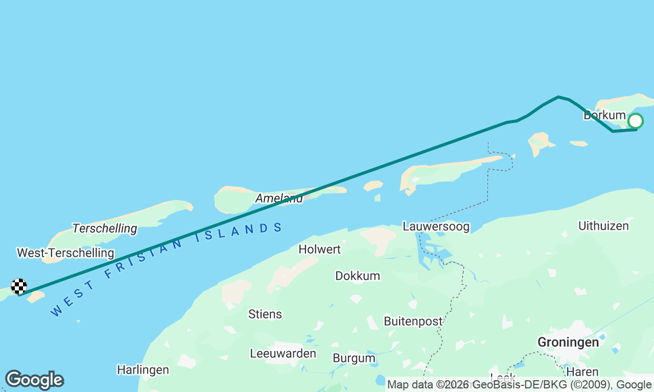 Linear sailing trip. Sailing expidition