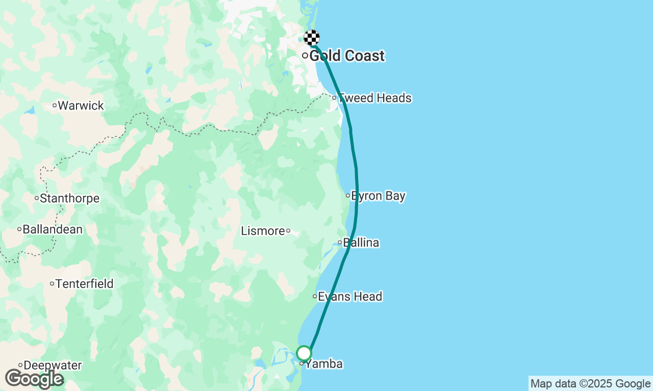 QLD25 7. Yamba to Gold Coast