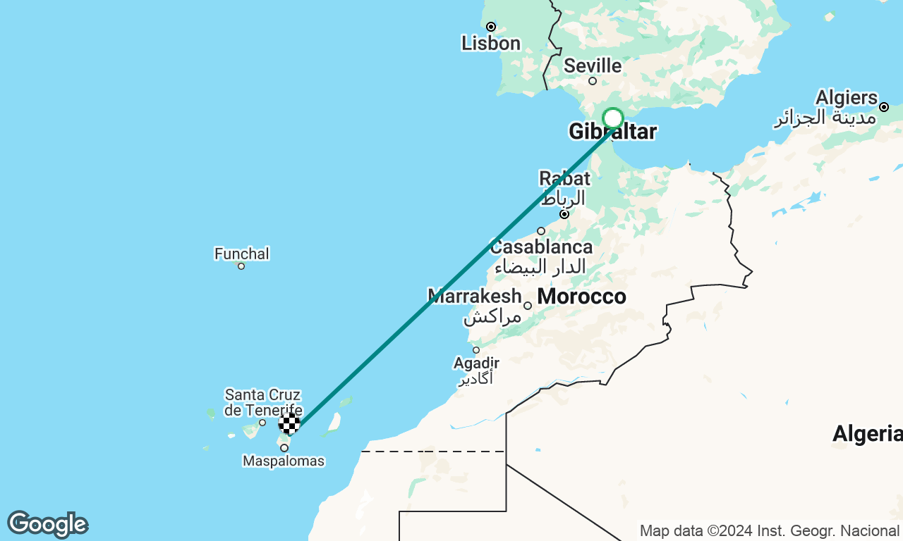 gibraltar to gran canaria