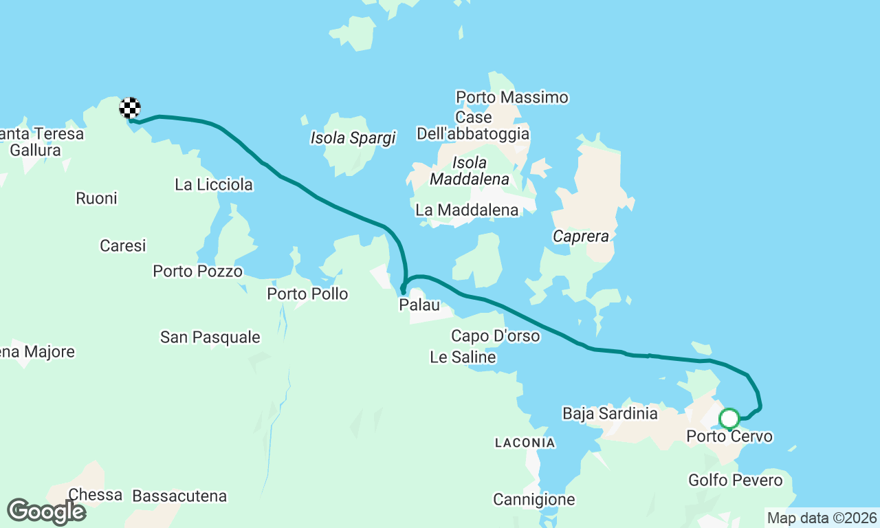 Voyage map