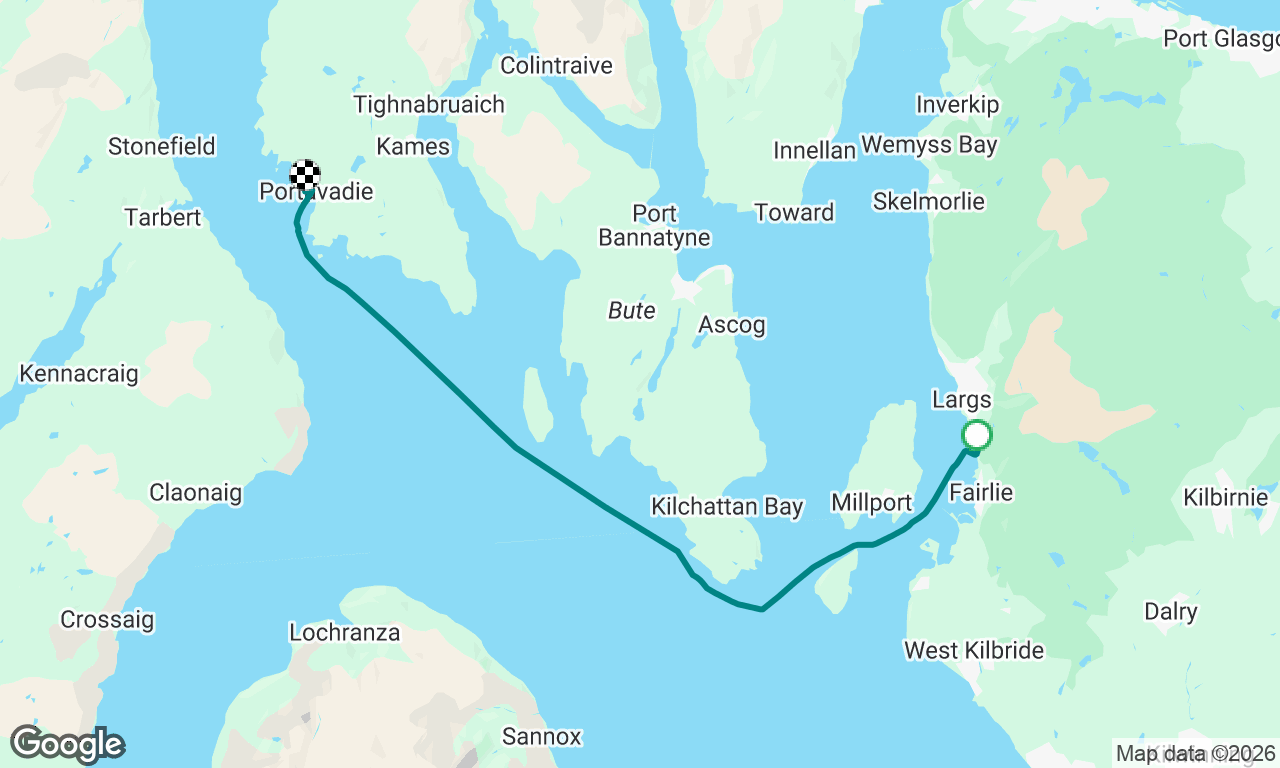 Voyage map