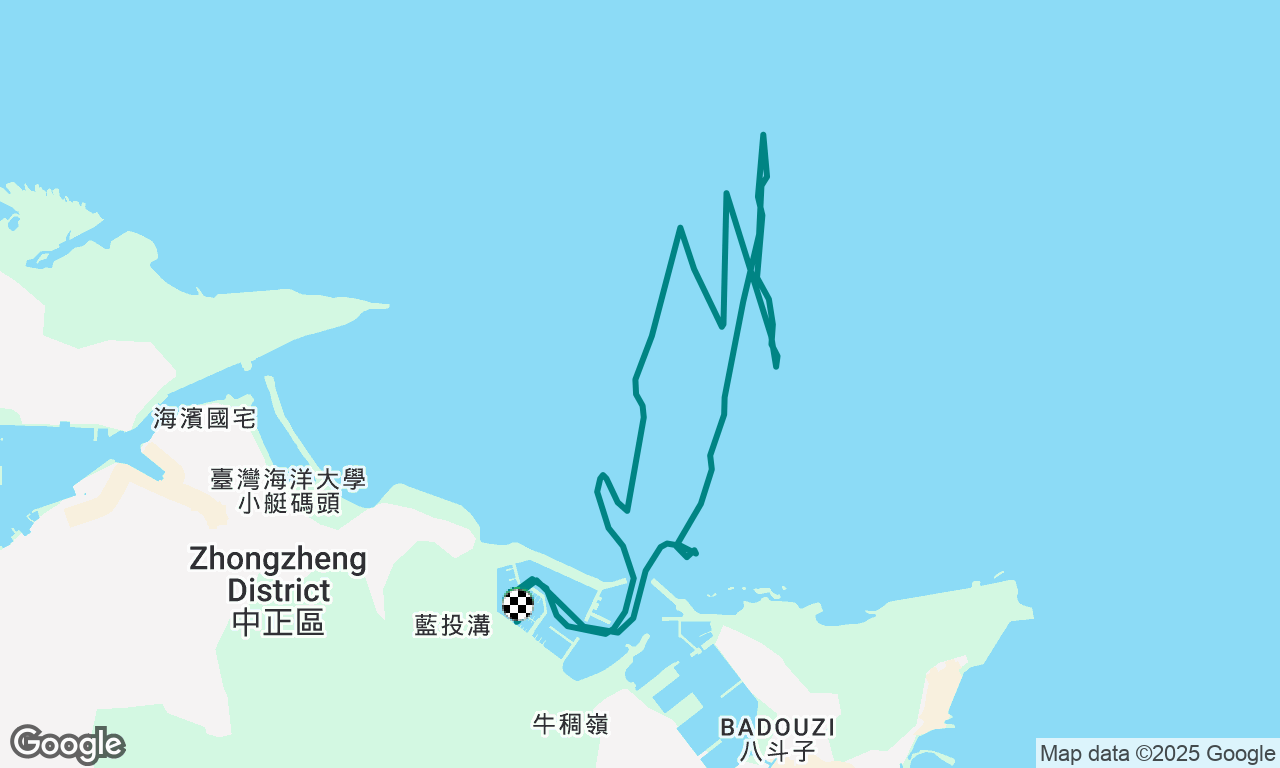 基隆碧沙海域練習