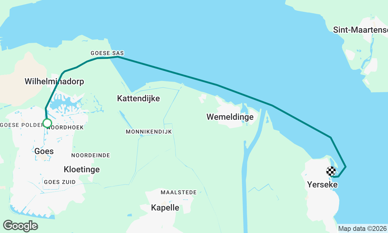 Voyage map