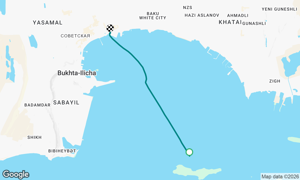 Voyage map