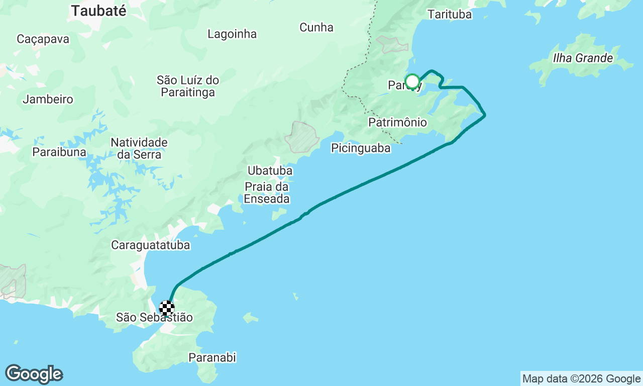 Paraty - Ilhabela 