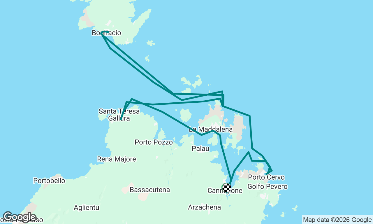 Voyage map