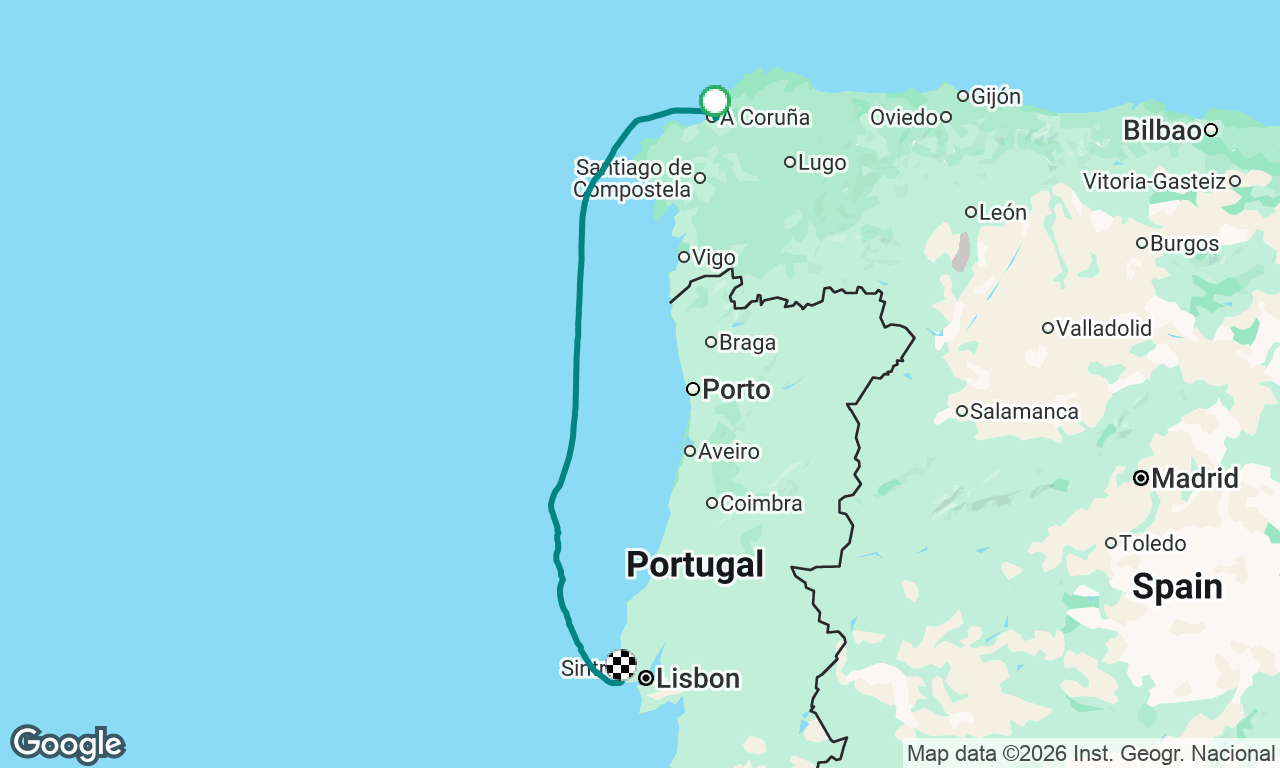 La Coruna - Cascais