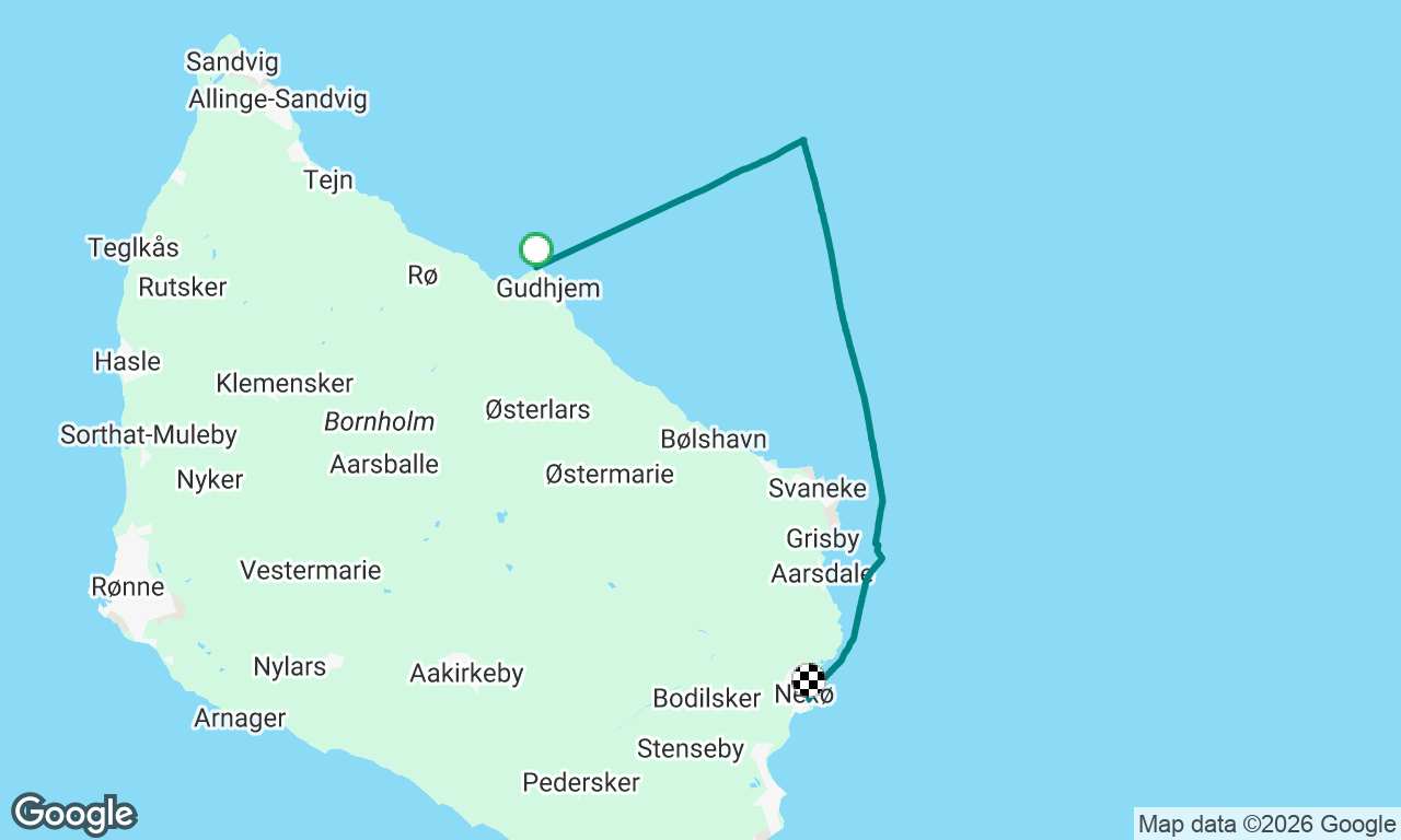 Voyage map