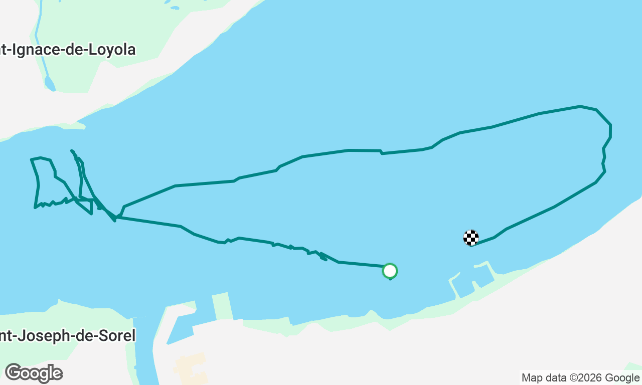 Voyage map