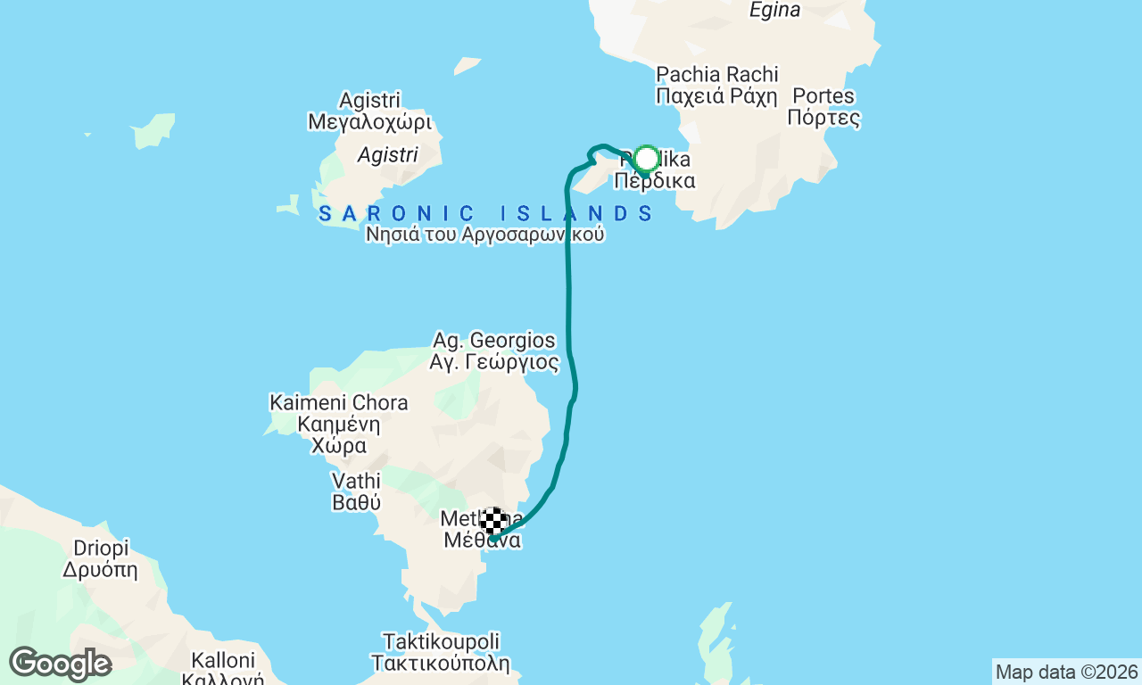 Voyage map