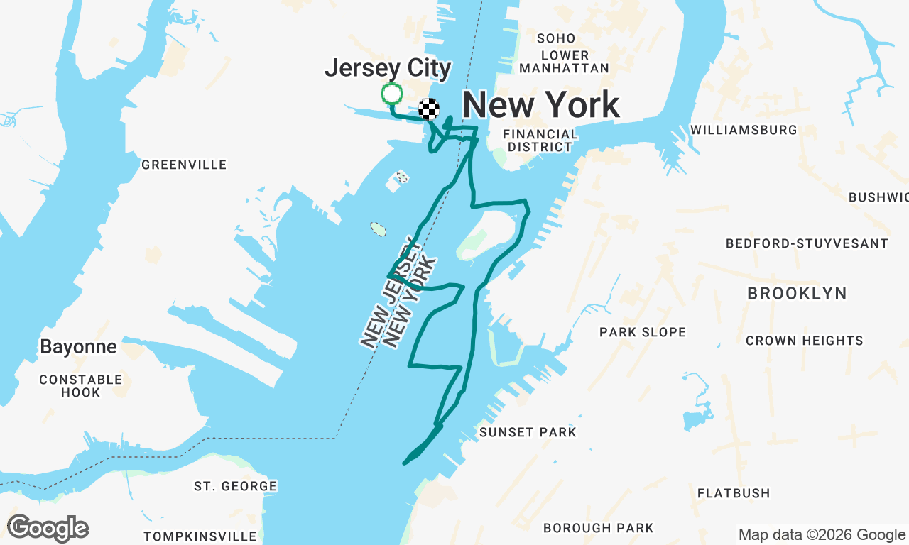 Voyage map