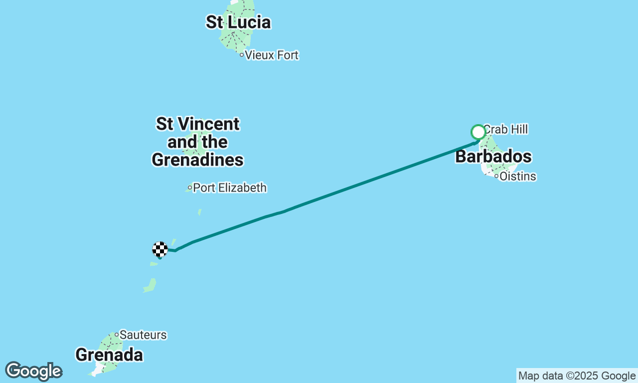 Barbados to St Vincent and the Grenadines