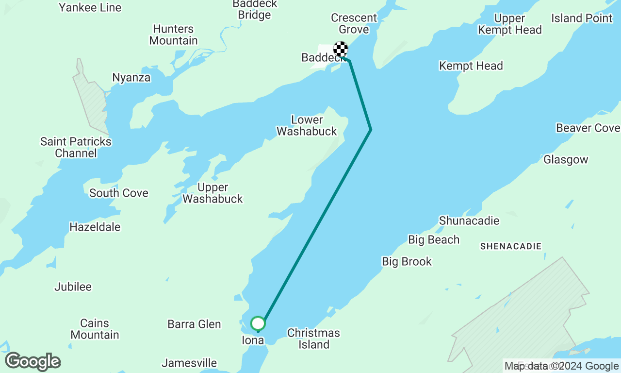 Iona to Baddeck