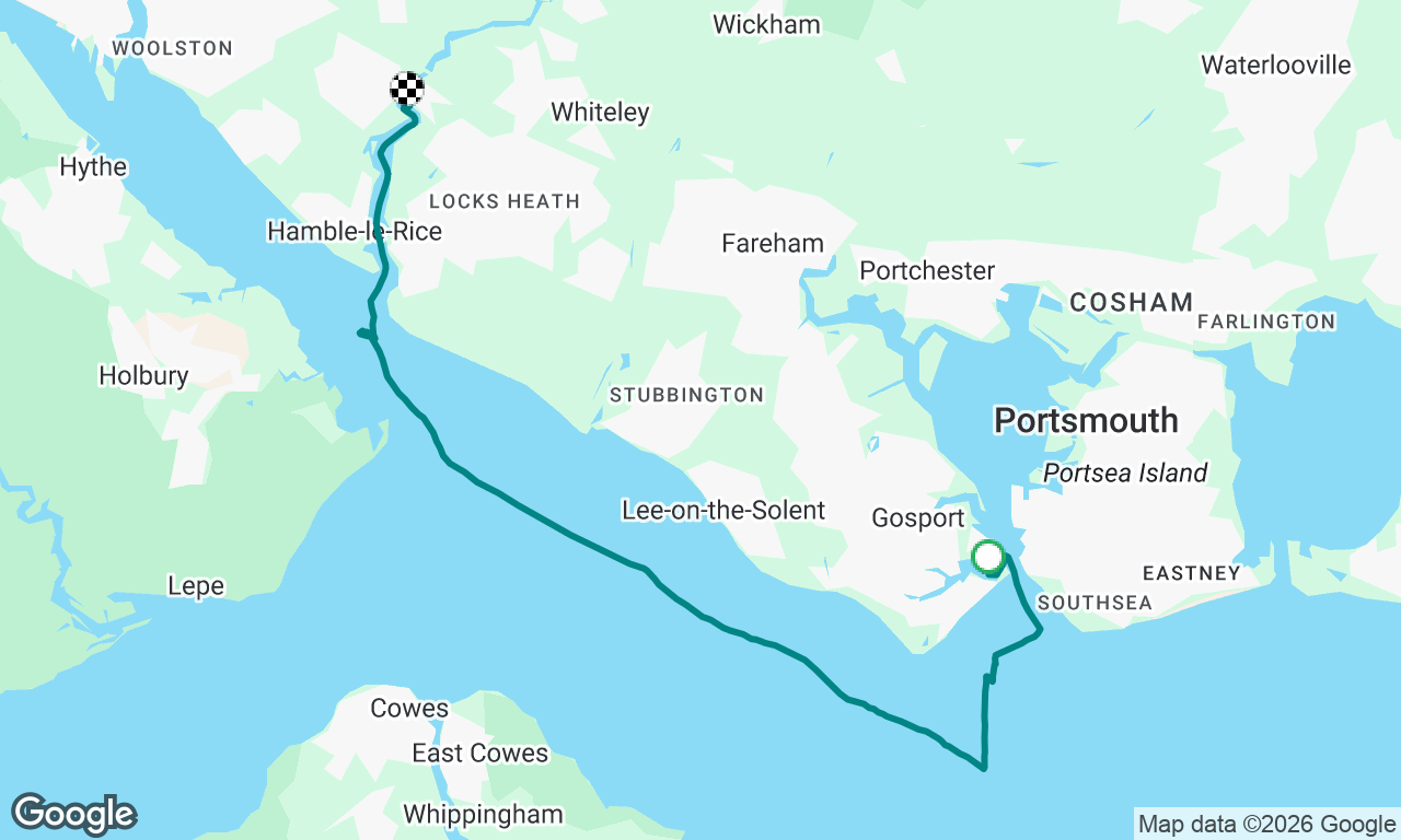 Voyage map