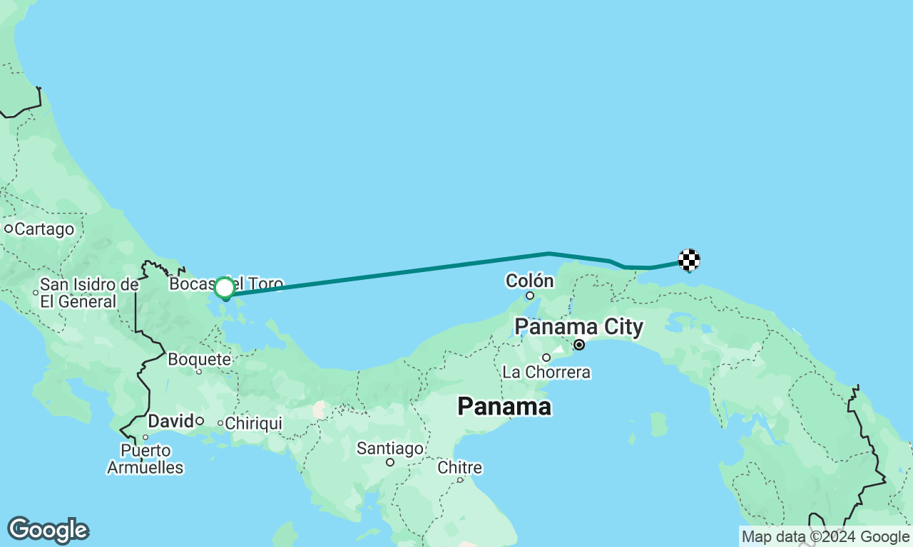 Bocas to San Blas