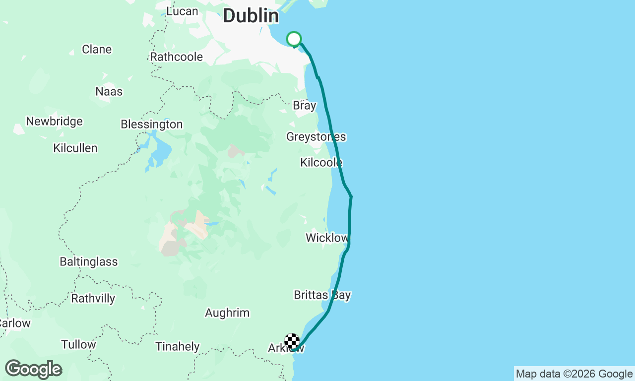 Dun Laoghaire to Arklow