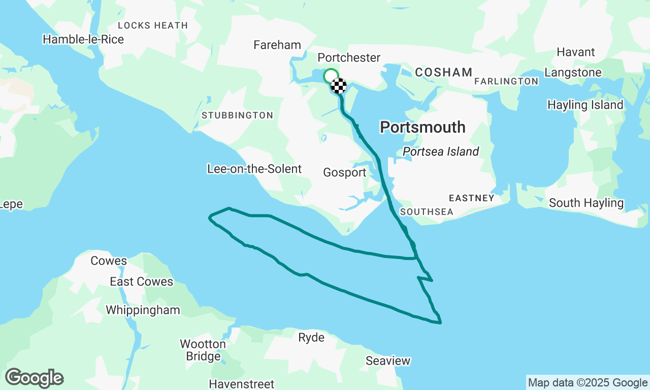 Solent circuit with an octogenarian!