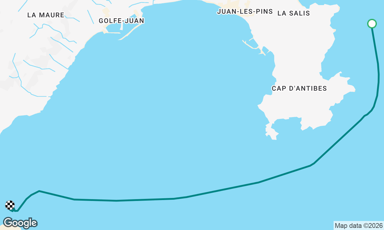 Voyage map