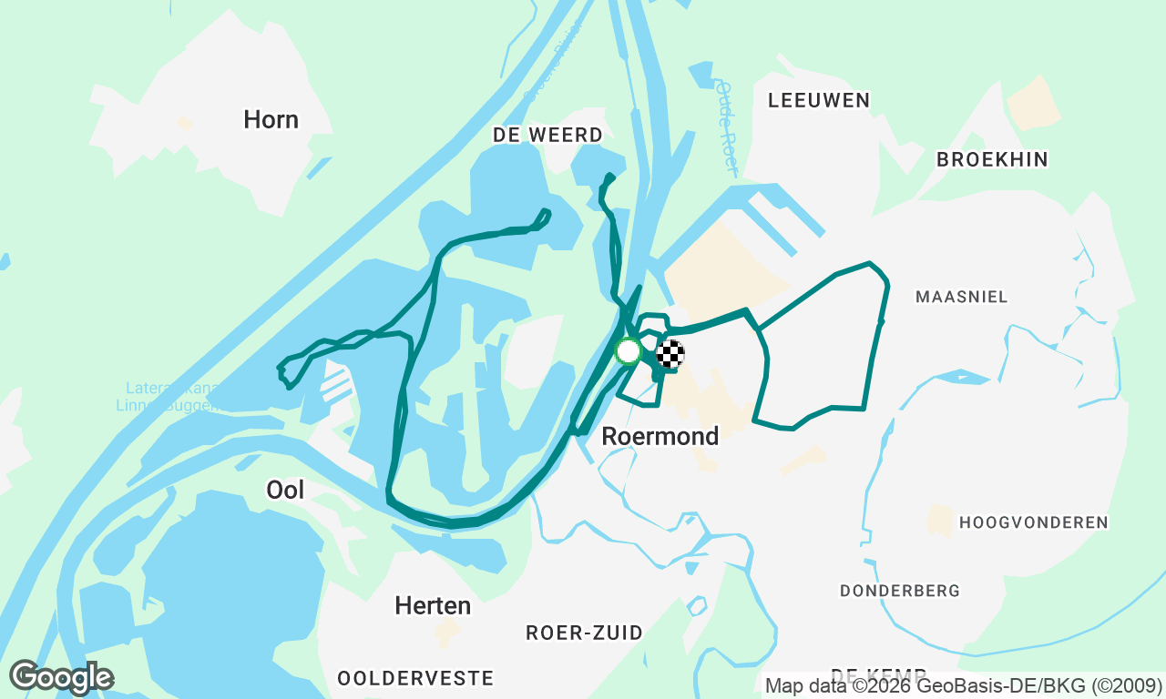 Voyage map