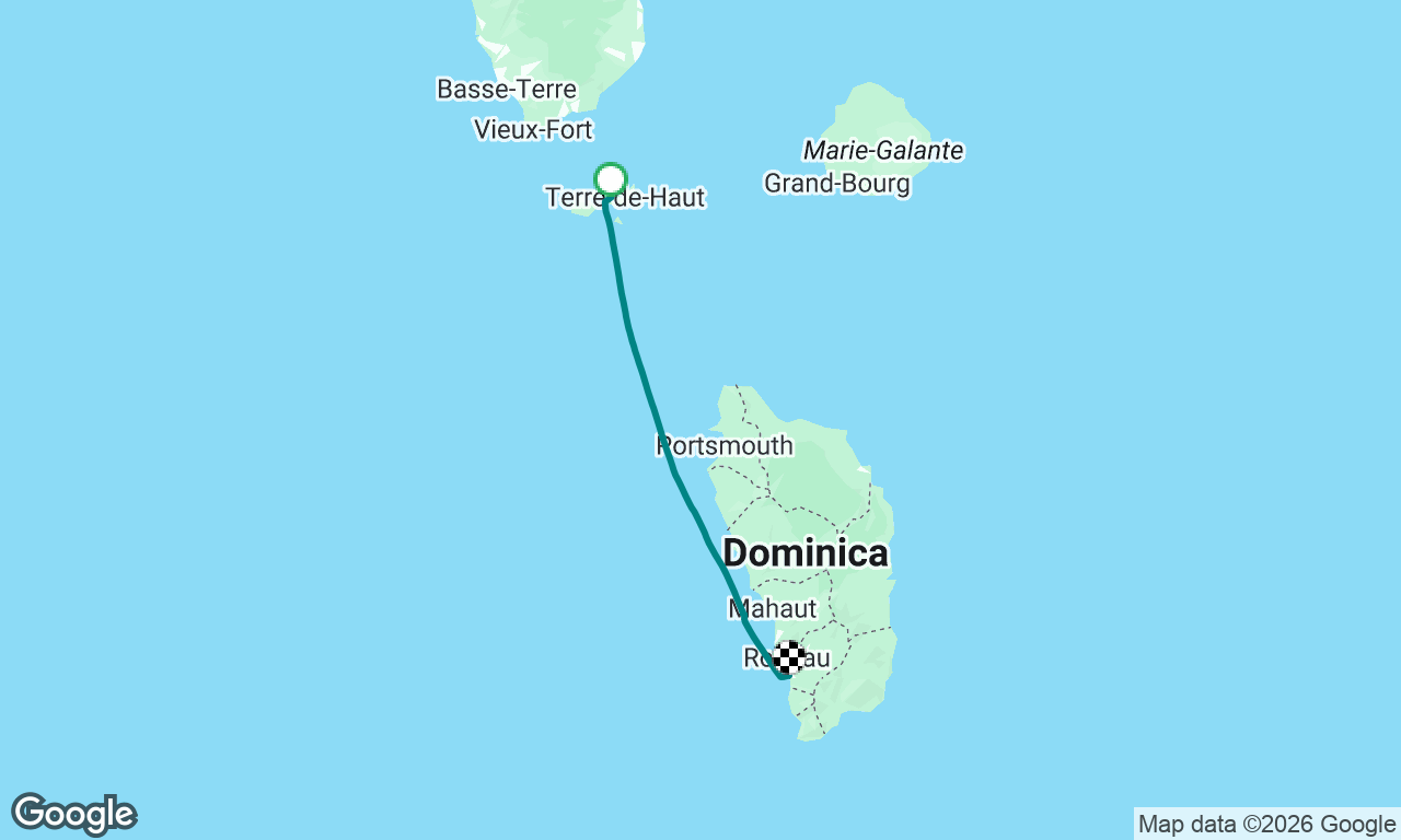 Voyage map