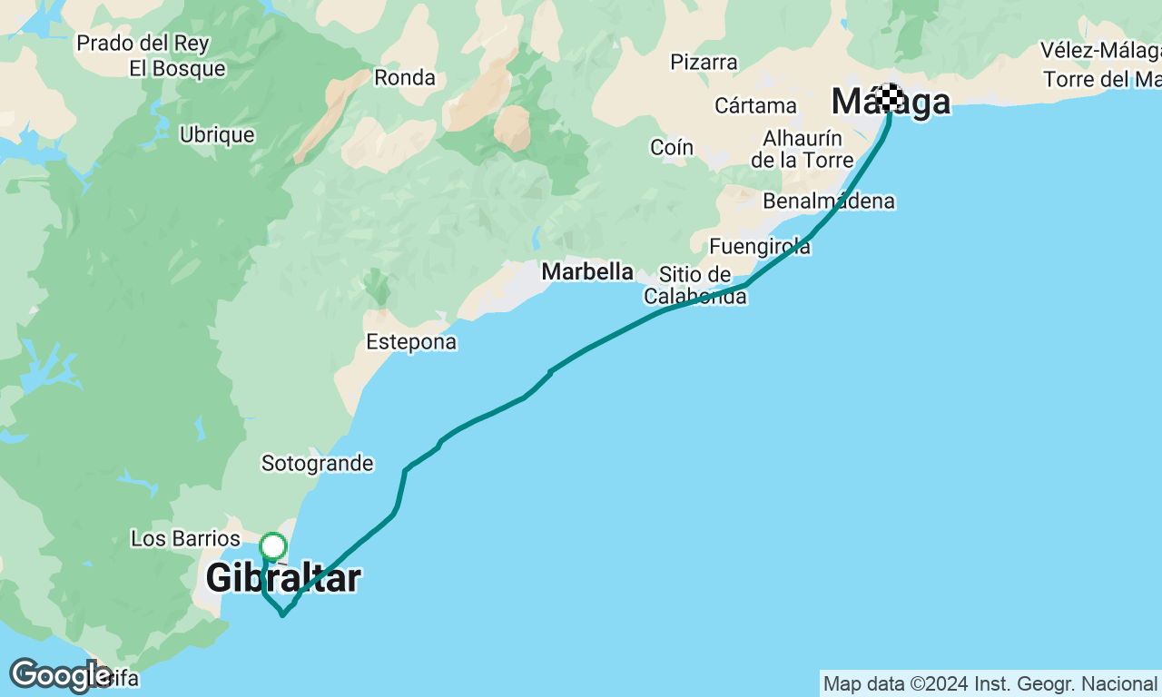 Gibraltar to Malaga